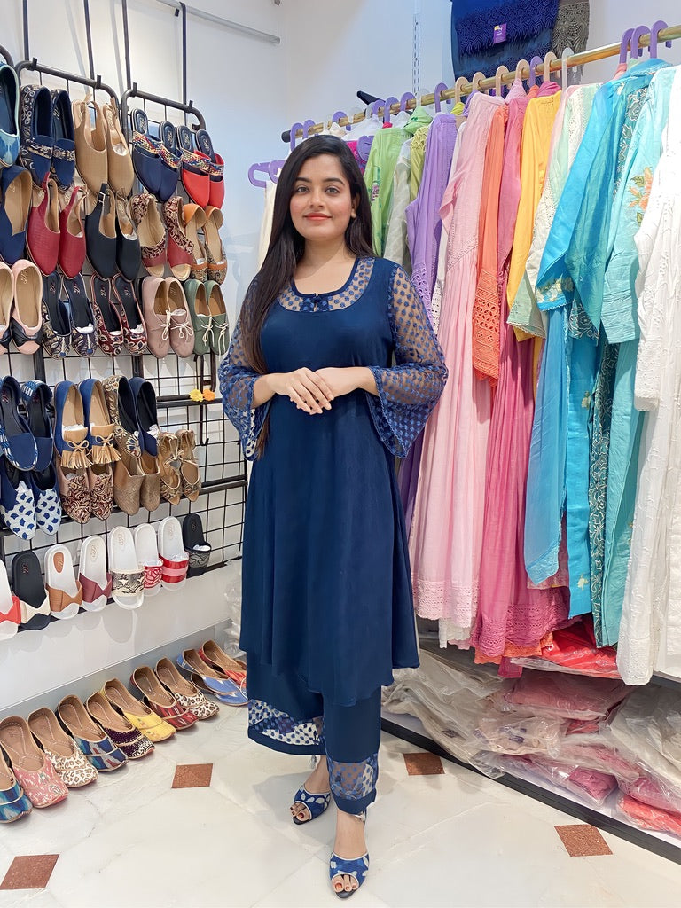 NAVY BLUE SUIT SET